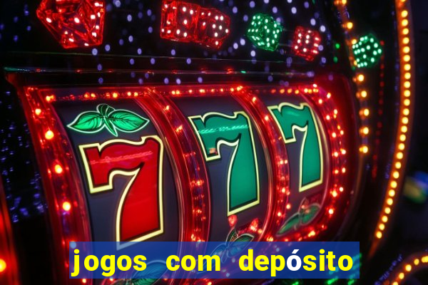 jogos com depósito de 50 centavos